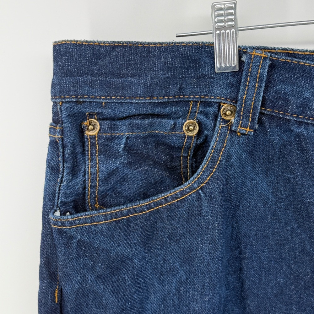 Kno-betta‎ Classic Jeans Men Dark Wash 48x30 Cotton Denim - Picture 8 of 10